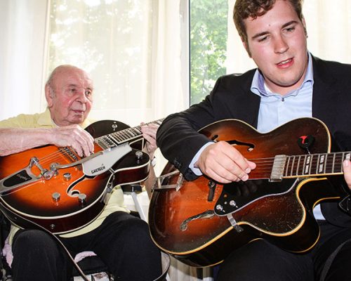 Coco Schumann und Alexander Kranich